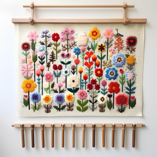 haft pokazany w ramce